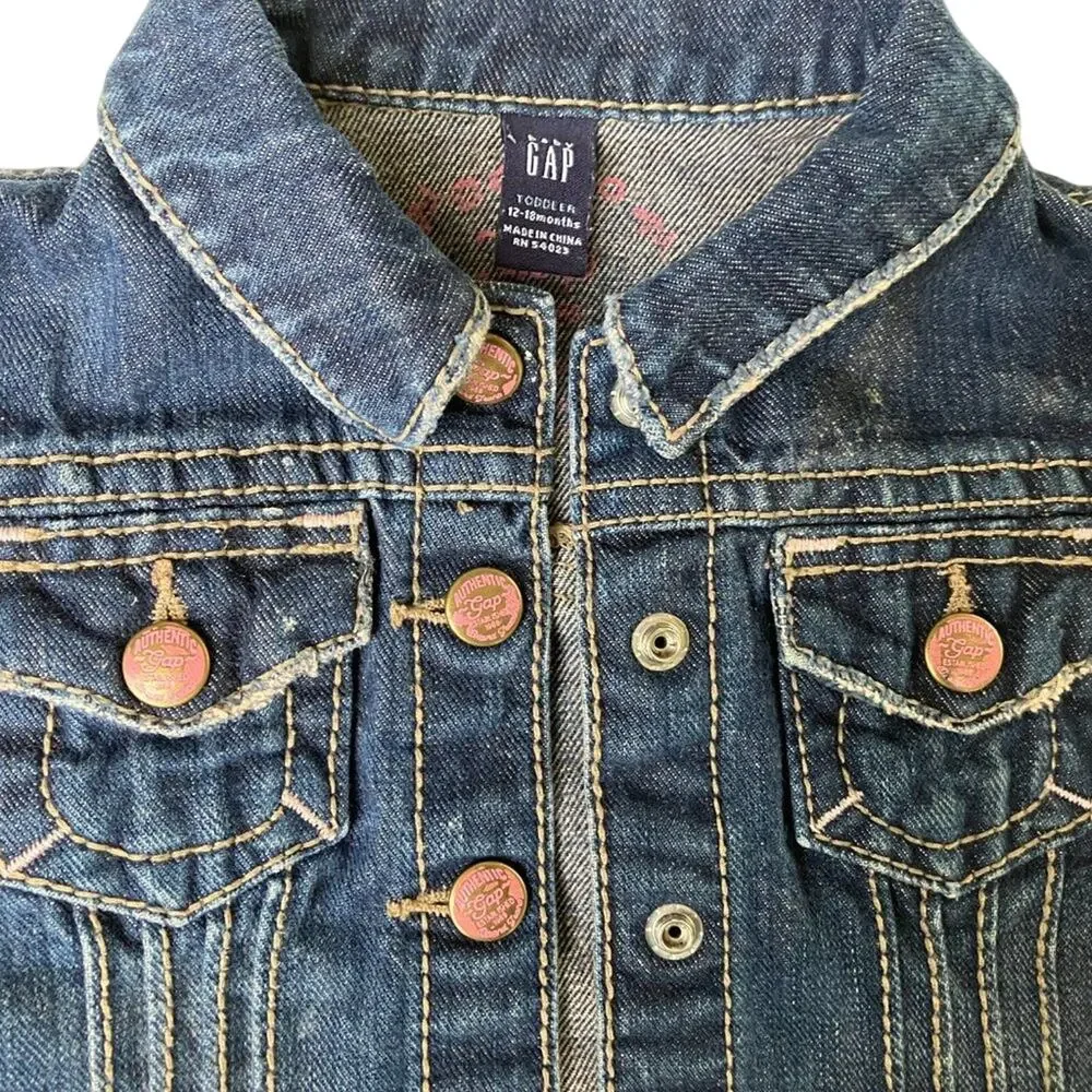 Baby Gap Vintage Jean Jacket 12Months